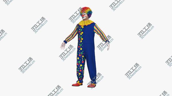 images/goods_img/20210312/3D Funny Clown Costume Rigged Fur/3.jpg